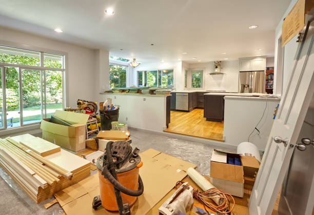 Professional Cabinet Refacing technician working in Maple Plain, MN